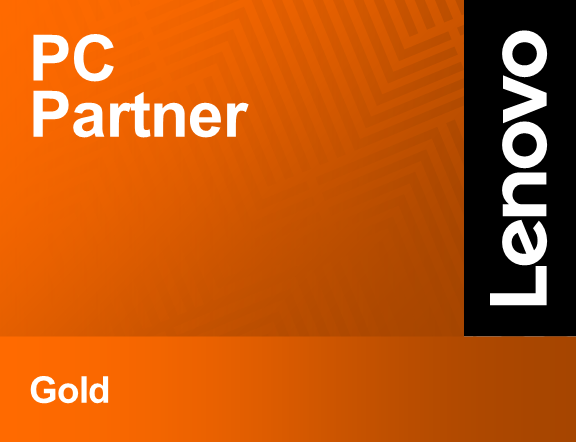 Lenovo Partner Emblem - PC Partner - Gold