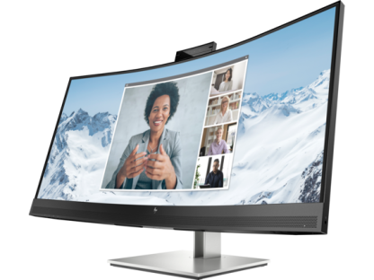 HP E34m G4 WQHD Curved USB-C Conferencing Monitor