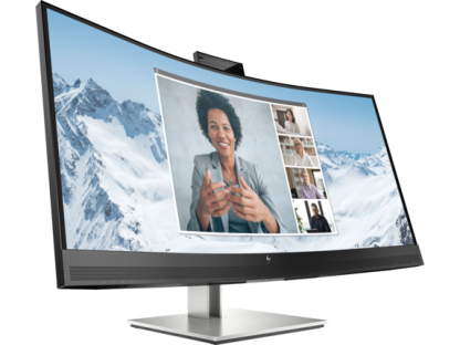 HP E34m G4 WQHD Curved USB-C Conferencing Monitor