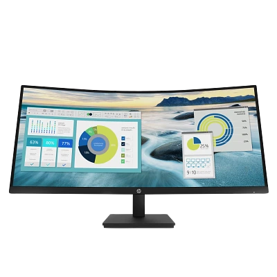 HP P34hc G4 WQHD USB-C Curved Monitor