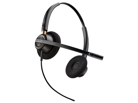Poly EncorePro 525 Microsoft Teams Certified Stereo USB-A Wired Headset